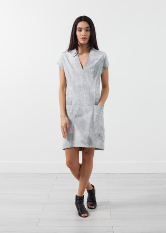 Polygon Leather Dress - michael-dev