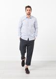 Flat Front Cuffed Trouser - michael-dev