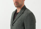 Five Button Cotton Blazer - michael-dev