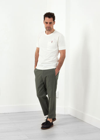 Flat Front Cuffed Trouser - michael-dev