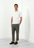 Flat Front Cuffed Trouser - michael-dev