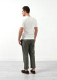 Flat Front Cuffed Trouser - michael-dev