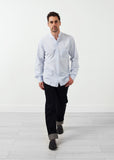 Mandarin Collar Formal Shirt - michael-dev