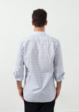 Mandarin Collar Formal Shirt - michael-dev