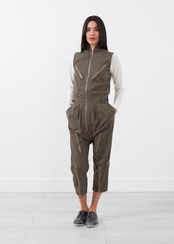 Sleeveless Harem Flightsuit - michael-dev