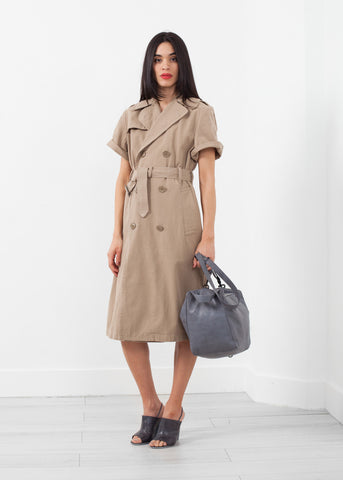 Rolled Sleeve Trenchcoat - michael-dev