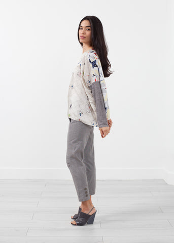Long Sleeve Box Blouse - michael-dev