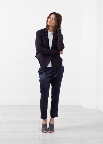 Draped Neck Cardigan - michael-dev