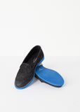 Suede Loafers - Black/Blue - michael-dev