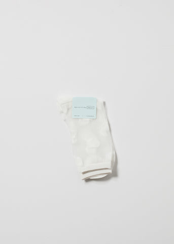 Large Polka Dot Sheer Crew - michael-dev