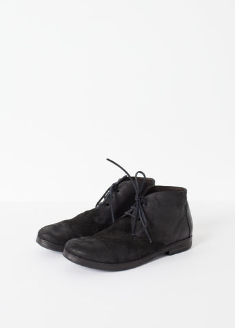 Listello Short Boot in Black - michael-dev