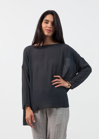 Hand Dyed Silk Top - michael-dev