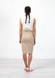 Floridia Leather Skirt - michael-dev