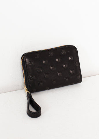 Elodie Leather Wallet in Black - michael-dev