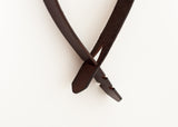 Buckle-less Belt in Brown - michael-dev