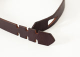 Buckle-less Belt in Brown - michael-dev