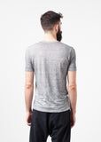 Linen T-shirt in Dolphin - michael-dev