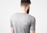 Linen T-shirt in Dolphin - michael-dev