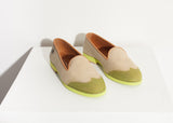 Wingtip Loafer in Lime - michael-dev