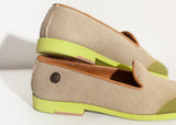 Wingtip Loafer in Lime - michael-dev