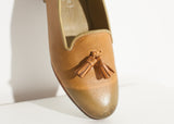 Leather Loafer in Lime - michael-dev