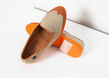 Wingtip Loafer in Orange - michael-dev