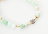 Leopold Bracelet in Green Chrysoprase - michael-dev