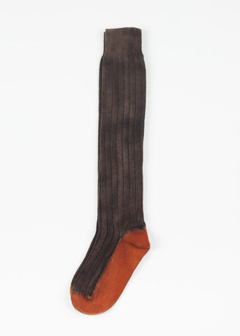 Cashmere Knit Sock in Bronze - michael-dev